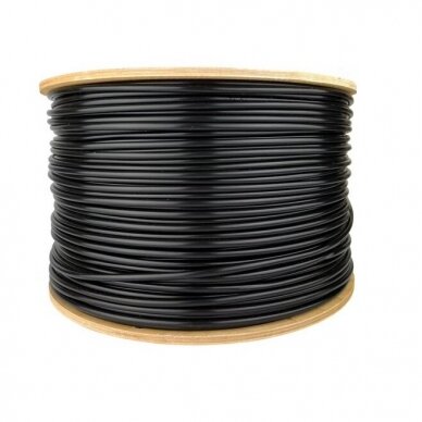 Augalų tvirtinimo žarnelė PVC 2,5mm 1800 m juoda Augalų tvirtinimo žarnelė PVC 2,5mm 1800 m juoda