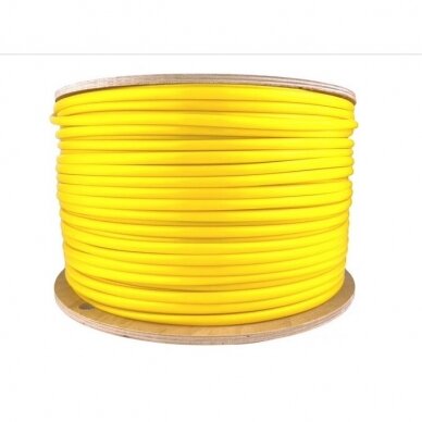 Augalų tvirtinimo žarnelė PVC 7mm 400m geltona Augalų tvirtinimo žarnelė PVC 7mm 400m geltona