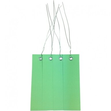 Labels 30x100 250 pcs. green Labels 30x100 250 pcs. green