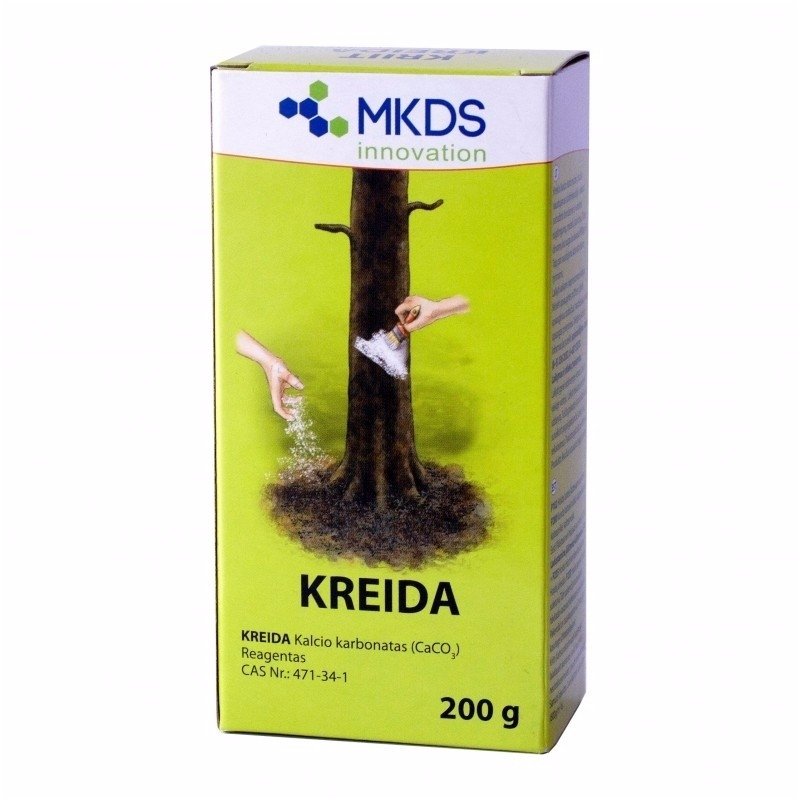 Kreida- kalcio karbonatas, 200g. Kreida- kalcio karbonatas, 200g.