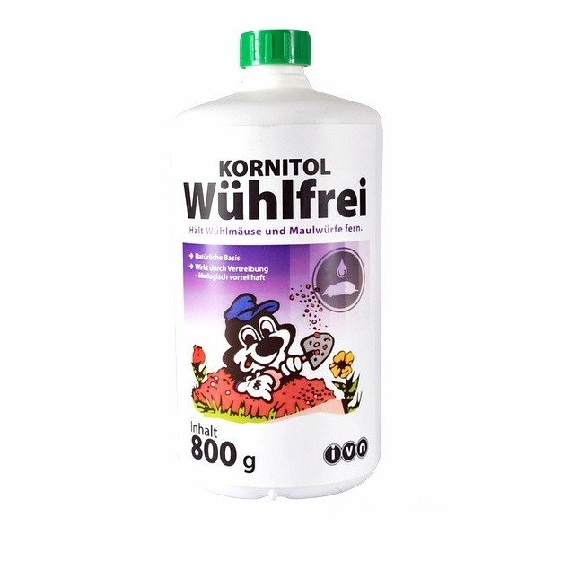 Kurmius atbaidanti priemonė "Kornitol Wühlfrei"
