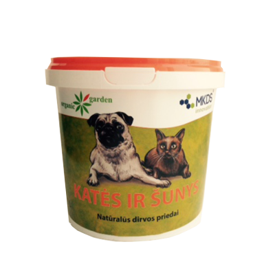 Cats and dogs, 1L natural soil additives