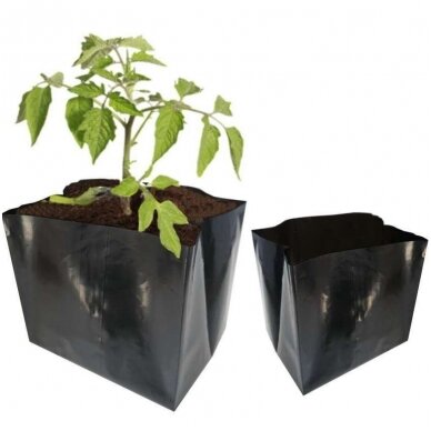 Polyethylene plant pots 6 L. Package 100 pc. 2
