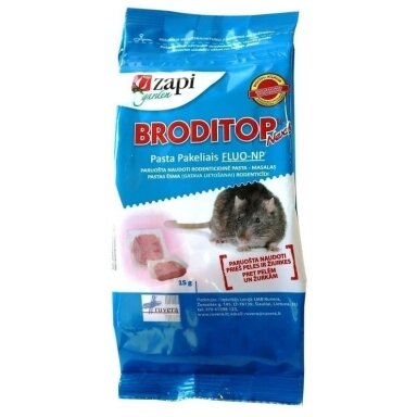 Rodenticidas "Broditop Next" 150 g.