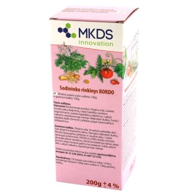 Sodininko rinkinys BORDO 200 gr.