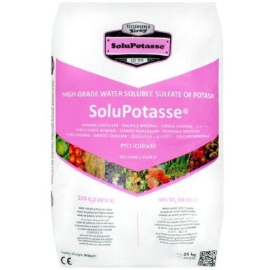 Trąšos kalio sulfatas 25 kg
