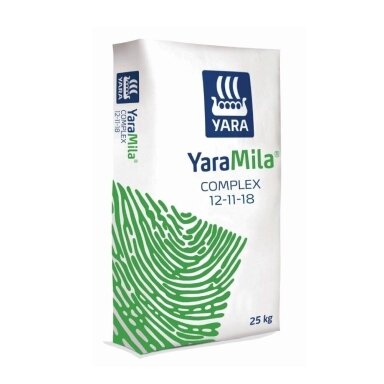Trąšos YaraMila Complex NPK 12-11-18 25 kg