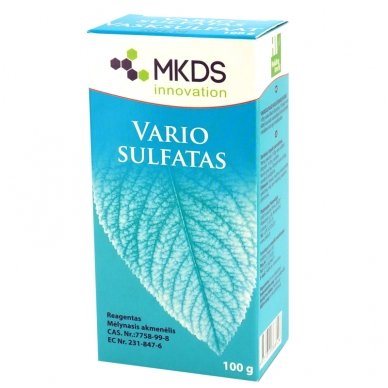 Vario sulfatas 100g. Vario sulfatas 100g.