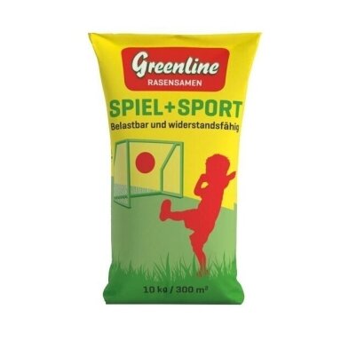 Vejos žolės mišinys Spiel+Sport 10 kg / 300 m2 Greenline