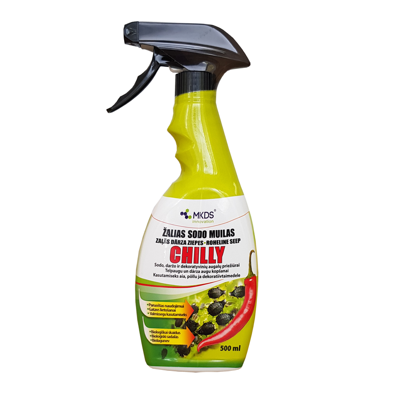 Žalias sodo muilas CHILLY, 500 ML Žalias sodo muilas CHILLY, 500 ML